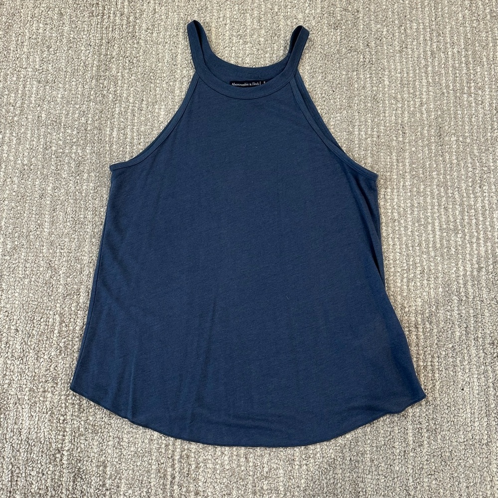 Abercrombie & Fitch Dark Blue Tank Top